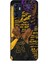 Oppo Reno 6 Kılıf Basketbolcular 7 Kobe 24 Siyah Sarı Desenli Kılıf 1