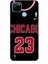 Realme C21Y Kılıf Basketbolcular 1 Chicago 23 Siyah Telefon Kılıfı 1