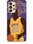 Samsung Galaxy A34 5g Kılıf Basketbolcular 24 Lakers Kahverengi Darbe Emici Kılıf 1