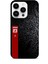 Apple iPhone 14 Pro Kılıf Basketbolcular 4 Jordan 23 Siyah Kırmızı Silikon Kılıf 1