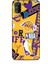 Samsung Galaxy M30S Kılıf Basketbolcular 11 Sarı Mor Los Angeles 4K Baskılı Kılıf 1