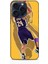 Apple iPhone 15 Pro Max Kılıf Basketbolcular 9 Kobe Bryant 24 Mor Uv Kılıf 1