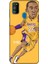 Samsung Galaxy M30S Kılıf Basketbolcular 10 Laker 24 Mor Sarı Full Hd Kılıf 1