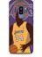 Samsung Galaxy S9 Plus Kılıf Basketbolcular 24 Lakers Kahverengi Darbe Emici Kılıf 1