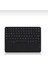 Wenn Tab Ultra 10.4" Uyumlu Kablosuz Bluetooth Şarj Edilebilir Mini Q Touchpad'li Klavye - Siyah 1