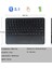 Wenn Tab Ultra 10.4" Uyumlu Kablosuz Bluetooth Şarj Edilebilir Mini Q Touchpad'li Klavye - Siyah 4