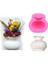 Pano Süsü 4cm Mini Yarım Saksı Silikon Kalıp K-526 1