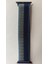 Apple Watch 38MM / 40MM/ 41 mm (Seriler /se ile Uyumlu) Cırtlı Bant Kordon Kahve Mavi 2