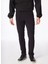 Lastikli Bel Normal Paça Siyah Erkek Chino Pantolon F4SM-PNT 0745 4