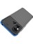 Xiaomi Redmi 12C Kılıf Kamera Çıkıntılı Karbon Fiber Dokulu Renk Atmaz Koruyucu Kapak (Negro) 5