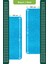 Kaydırmaz Turkuaz Karmaşık Paspas EN:120CM 120 x 400 4