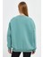 Mint Sweatshirt Oversize Sweatshirt Kadın Bisiklet Yaka Sweatshirt 5