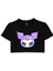 Ez Design Kuromi Baskılı Crop Tshirt 1