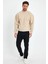 Bej Sweatshirt Oversize Sweatshirt Erkek Bisiklet Yaka Sweatshirt 1