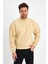 Vizon Sweatshirt Oversize Sweatshirt Erkek Bisiklet Yaka Sweatshirt 3