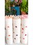 Annem Çeyizlik 50X90 Cm. Bukle Dokulu Yeni Trend Kalp ve Çiçek Nakışlı El, Yüz Havlusu (3.lü Set) 1