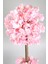 Ahşap Saksıda Yapay Bahar Dalı Ağacı Pembe 150 cm 3