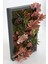 Ahşap Panoda Yapay Bitki Duvar Tablo Hazan Serisi 30 cm x 50 cm 2