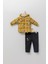 Babyhola Velsoft Astarlı Ceket Kot Pantolon Erkek Çocuk 2'li Takım 12590 3