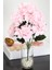 Yapay 7 Dallı Ortanca Demeti 35 cm Pembe 1