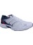 Beyaz Lacivert Kırmızı Bağcıklı Running Sneakers Spor Ayakkabı 1