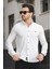 Yx 16788 Çıt Çıtlı Likralı Slim Fit Örme Erkek Gömlek 2