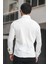 Yx 16788 Çıt Çıtlı Likralı Slim Fit Örme Erkek Gömlek 3