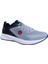 Lacivert Gri Beyaz Bağcıklı Running Sneakers Spor Ayakkabı 1