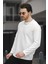 Then When Enjeksiyon Baskı Sırtı Parçalı Erkek Sweatshirt 1