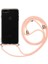 Apple iPhone 8 Plus Kılıf Boyna Askılı Ipli Şeffaf Kılıf 1