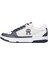 Tommy Hilfiger Beyaz Erkek Deri Sneaker Th Basket Street Suede Mıx 1