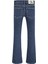 Normal Bel Ispanyol Paça Indigo Kadın Pantolon Flare Ess Blue Stretch 2