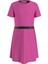 Calvin Klein Pembe Kadın Uzun Elbise Punto Logo Tape Ss Dress 1