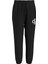 Lastikli Paça Siyah Kadın Eşofman Altı Metallıc Monogram Sweatpants 1