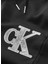 Lastikli Paça Siyah Kadın Eşofman Altı Metallıc Monogram Sweatpants 3