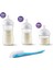 Natural Response Doğal Tepkili Pp 3'lü Biberon Seti 125ML + 260ML + 330ML + Biberon ve Emzik Fırçası 1