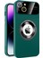Geri Logo Büyütme Pc+Tpu Kapağı Iphone 15 Anti Drop ile Uyumlu Cam Lens Filmi Telefon Kılıfı (Yurt Dışından) 1