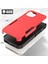 Iphone 15 Çift Katmanlı Koruma Için Pc+Tpu Anti Düşme Telefonu Vaka Kırmızısı Telefon Kılıfı (Yurt Dışından) 3