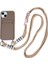 Iphone 15 Pro Max Sıvı Silikon Kartı Yuvası Şok Geçirmez Koruyucu Strap Coffee Telefon Kılıfı (Yurt Dışından) 1