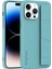 Iphone 15 Pro Pu Deri Kaplamalı Pc+Tpu Litchi Doku Telefonla Vaka Güz Mavisi Telefon Kılıfı (Yurt Dışından) 1
