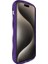 Iphone 15 Pro Tpu Case Waxy Edge Anti Colision Anti Anti Anti Anti Cover Cover Cransparent Mor Telefon Kılıfı (Yurt Dışından) 5