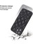 Iphone 15 Pro Rhombic Grid Doku Pu Deri Kaplamalı Pc+Tpu Telefon Kırmızı Telefon Kılıfı (Yurt Dışından) 4