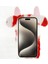 Iphone 15 Pro Forry Peluş Süt Inek Kulak Tarzı Tpu Yumuşak Telefon Kabini Kırmızı Telefon Kılıfı (Yurt Dışından) 5