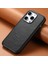 Iphone 15 Pro Max Magnetic Pu Deri Kaplamalı Tpu+Pc Black Telefon Kılıfı (Yurt Dışından) 5