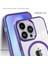 Pc+Tpu Şeffaf Baby Mavi ile Uyumlu iPhone 15 Pro Magnetic Için Telefon Kılıfı (Yurt Dışından) 5