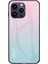 Iphone 15 Pro Max Gradyanlı Temperli Cam Pc+Tpu Anti Drop Telefon Sınıflandırıcı Pembe Mavi Telefon Kılıfı (Yurt Dışından) 1