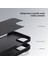 Iphone 15 Plus Pc+Sıvı Silikon Anti Çizelge Anti Çizgi Kapağı Slayt Kamera Black Telefon Kılıfı (Yurt Dışından) 5