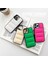 Iphone 15 Pro Max Case Down Down Ceket Dikiş Pu+Tpu+Pc Telefon White Telefon Kılıfı (Yurt Dışından) 5