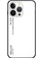 Iphone 15 Pro Temperli Cam Arka Pc+Tpu Gradient Renk Tasarım Beyaz Telefon Kılıfı (Yurt Dışından) 1