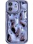 Iphone 12 Case Için Tpu Meteorit Doku Elektrokaplanmış Telefon Mavisi Telefon Kılıfı (Yurt Dışından) 1